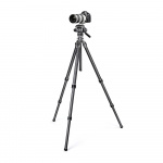 2Way Fluid Head Gitzo GHF2W with tripod and canon lens3