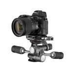 Gitzo 3 way Fluid head GHF3W main front camera
